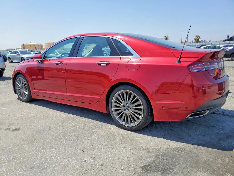 2013 Lincoln Mkz VIN 3LN6L2JK4DR827899 COPART salvage auction — SIDE, CA - SALVAGE CERTIFICATE, sold $150 on 2026-07-09 (photo 2)