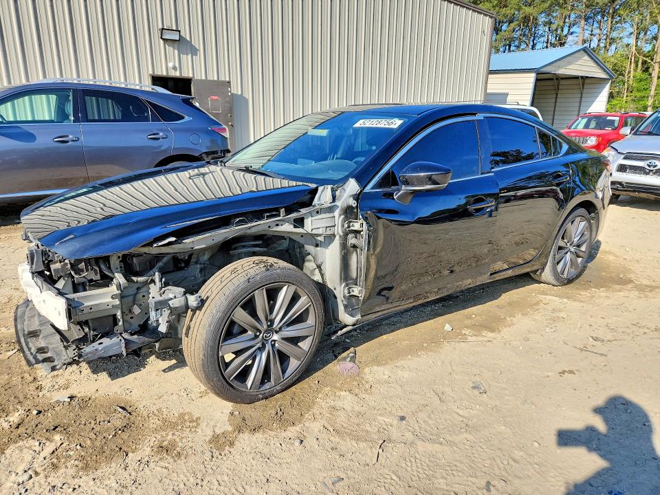 2018 Mazda 6 VIN JM1GL1VMXJ1313205 COPART salvage auction — FRONT END, De - Salvage Certificate, sold $2,450 on 2026-07-07 (photo 1)