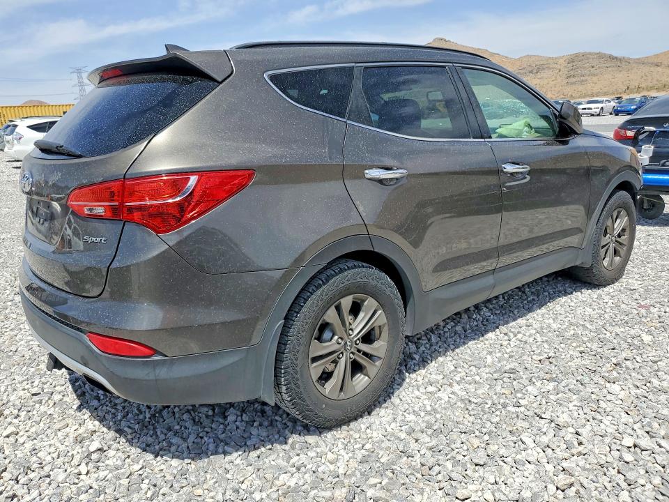 2014 Hyundai Santa fe VIN 5XYZU3LB4EG175024 COPART salvage auction — FRONT END, NV - SALVAGE TITLE, sold $1,250 on 2026-07-20 (photo 3)