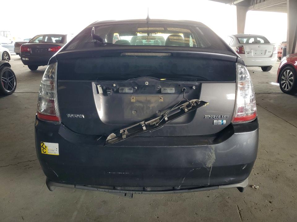 2008 Toyota Prius VIN JTDKB20U083347596 COPART salvage auction — REAR END, Ca - Salvage Certificate, sold $475 on 2026-07-23 (photo 6)