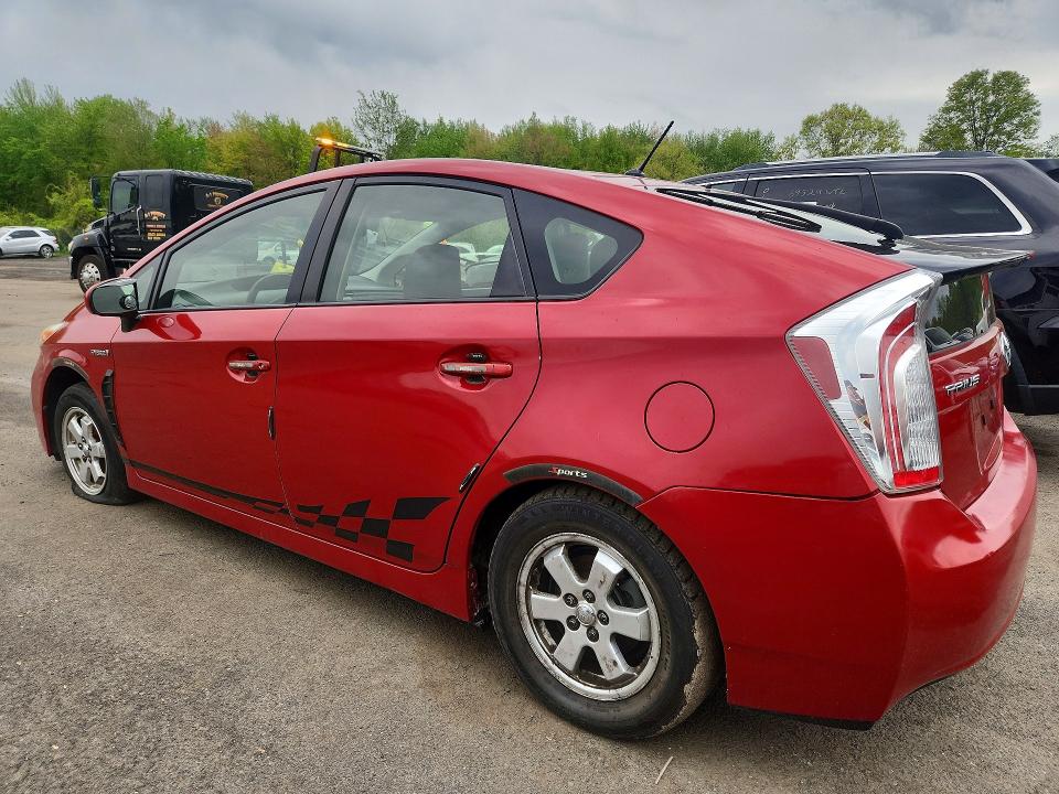 2014 Toyota Prius VIN JTDKN3DUXE1760477 COPART salvage auction — STRIPPED, Ma - Certificate Of Title, sold $2,600 on 2026-07-30 (photo 2)