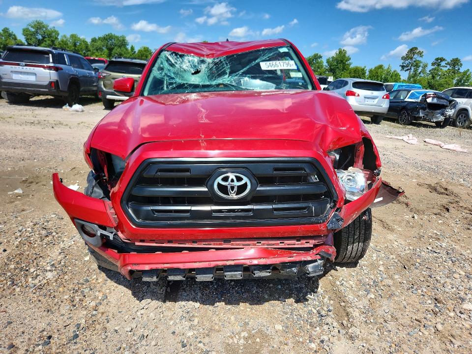 2016 Toyota Tacoma VIN 5TFAX5GN4GX066499 COPART salvage auction — ROLLOVER, Tx - Salvage Vehicle Title, sold $150 on 2026-07-24 (photo 5)