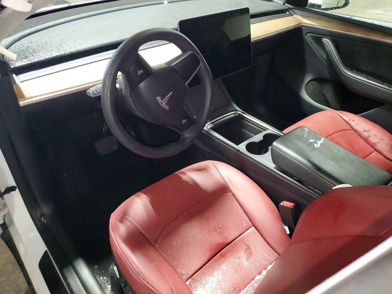2025 Tesla VIN 7SAYGDEE6SA361148 COPART salvage auction — FRONT END, Co - Salvage Title, sold $12,300 on 2026-07-09 (photo 8)