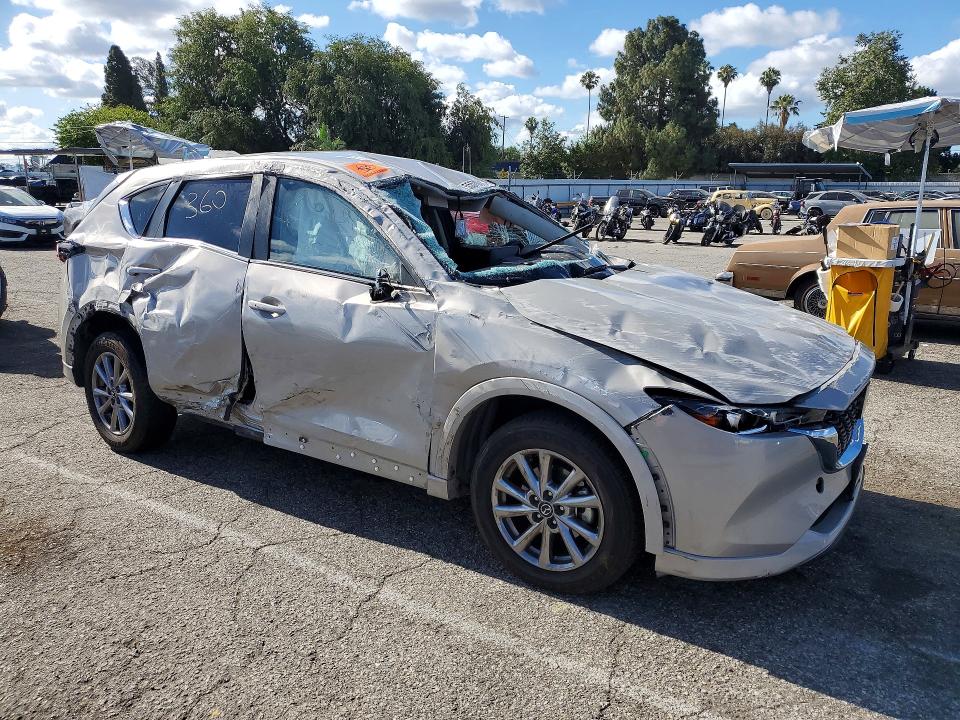 2024 Mazda Cx-5 VIN JM3KFBBL7R0439257 COPART salvage auction — ROLLOVER, Ca - Salvage Certificate, sold $3,700 on 2026-07-31 (photo 4)