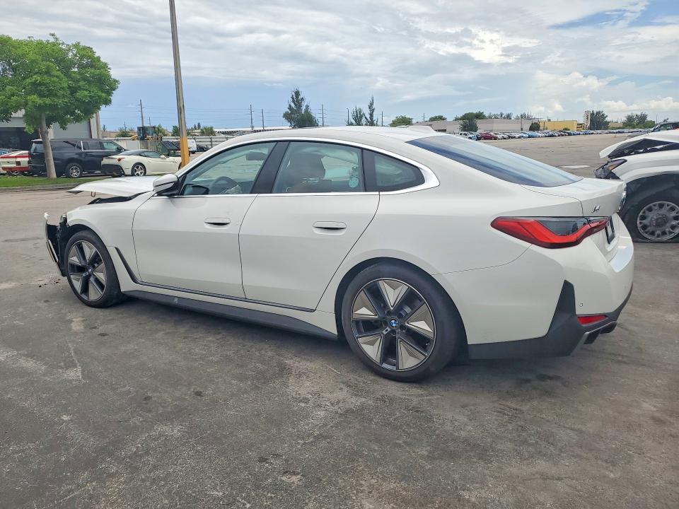 2025 BMW I4 VIN WBY23HD06SFV61214 COPART salvage auction — FRONT END, Fl - Cert Of Title Slvg Rebuildable, sold $16,600 on 2026-07-13 (photo 2)