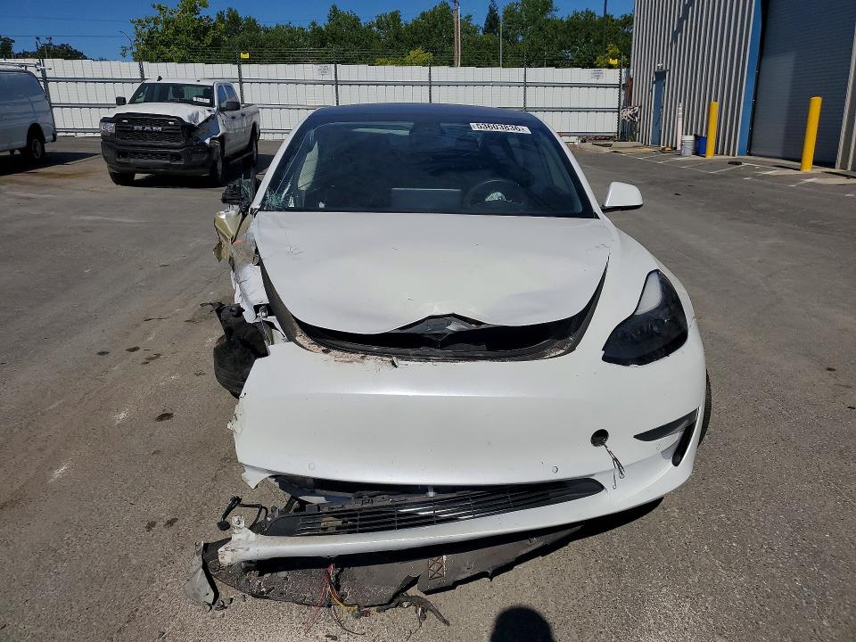 2021 Tesla Model 3 VIN 5YJ3E1EB6MF937909 COPART salvage auction — SIDE, Ca - Salvage Certificate, sold $3,400 on 2026-07-23 (photo 5)