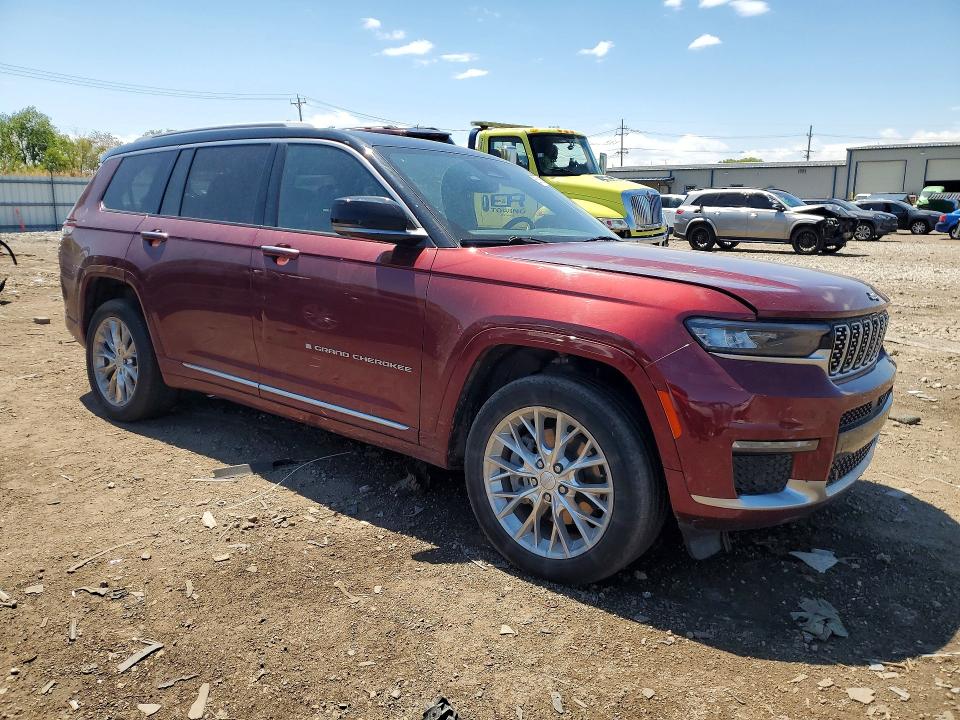 2021 Jeep Cherokee VIN 1C4RJKEG4M8111292 COPART salvage auction — SIDE, Il - Salvage Certificate, sold $8,500 on 2026-07-29 (photo 4)