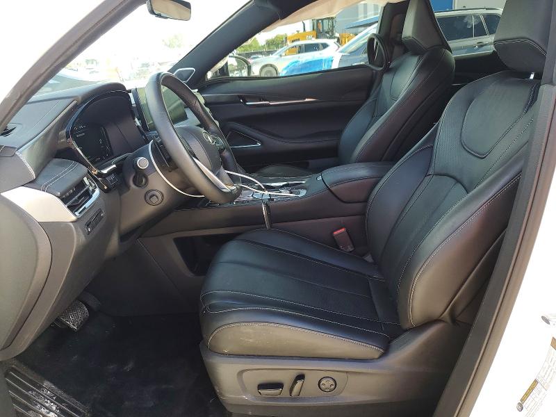 2025 Infiniti Qx60 VIN 5N1AL1FR7SC354666 COPART salvage auction — FRONT END, Fl - Cert Of Title Slvg Rebuildable, sold $11,100 on 2026-07-28 (photo 7)