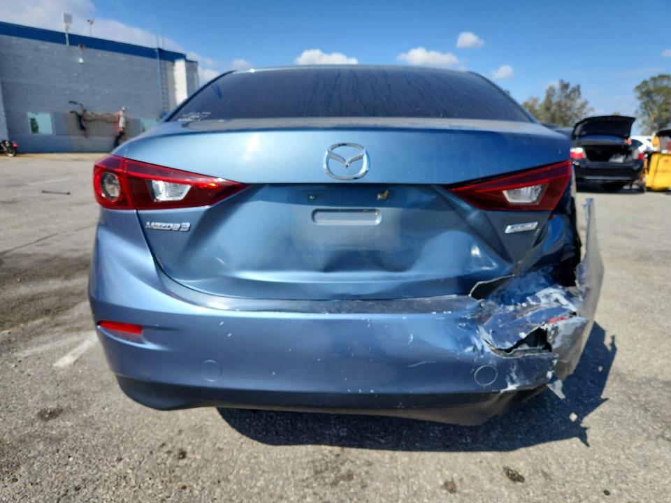 2014 Mazda VIN JM1BM1T70E1163700 COPART salvage auction — REAR END, Ca - Salvage Certificate, sold $150 on 2026-07-28 (photo 6)