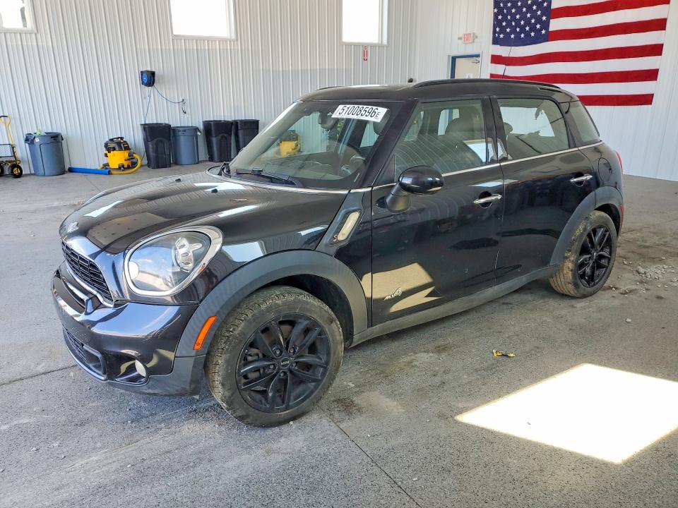 2013 Mini Cooper VIN WMWZC5C51DWM15993 COPART salvage auction — REAR END, Oh - Cert Of Title-Salvage, sold $375 on 2026-07-24 (photo 1)