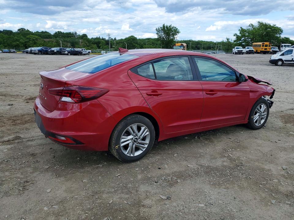 2020 Hyundai VIN KMHD84LFXLU984235 COPART salvage auction — FRONT END, Md - Cert Of Salvage > 75% Damage, sold $2,500 on 2026-07-18 (photo 3)
