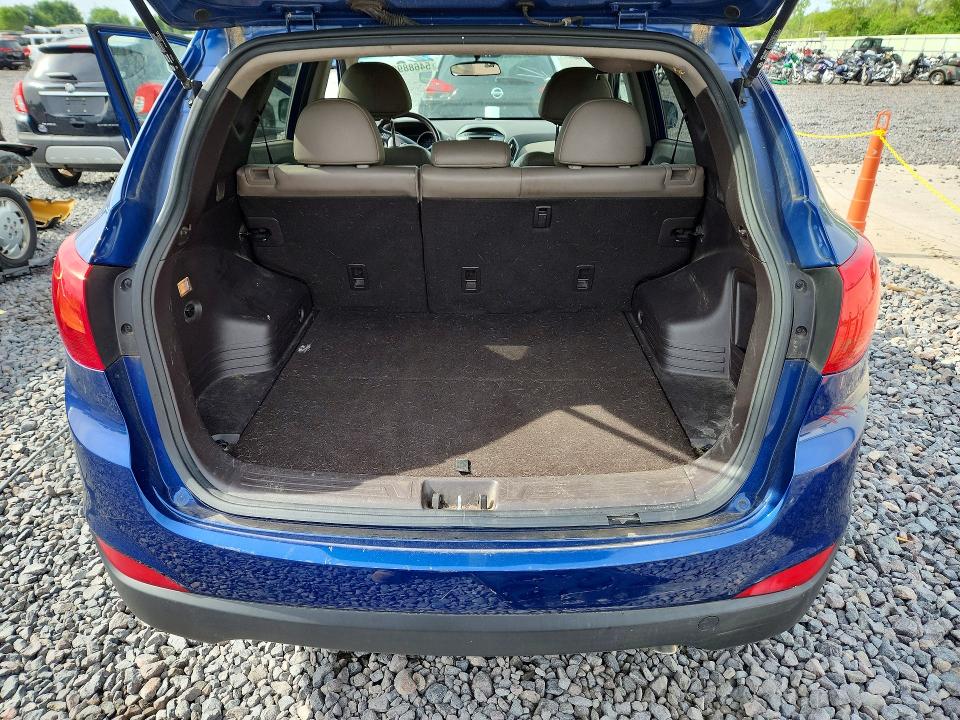 2014 Hyundai Tucson VIN KM8JU3AG3EU923137 COPART salvage auction — FRONT END, Il - Salvage Certificate, sold $925 on 2026-07-20 (photo 6)