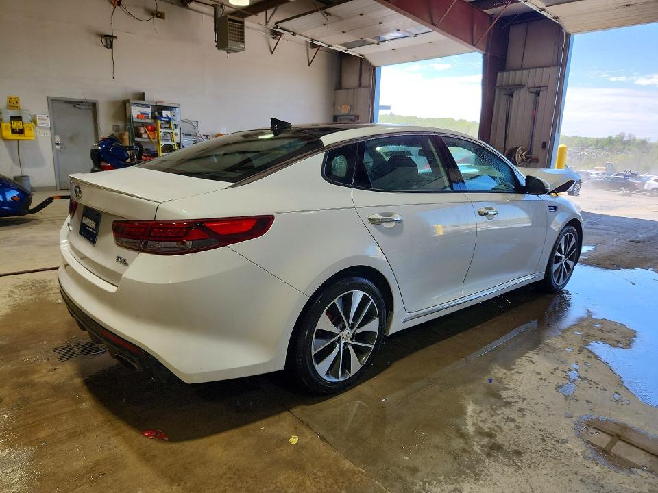2016 Kia Optima VIN 5XXGV4L22GG046538 COPART salvage auction — FRONT END, Wv - Certificate Of Title, sold $1,450 on 2026-07-14 (photo 3)