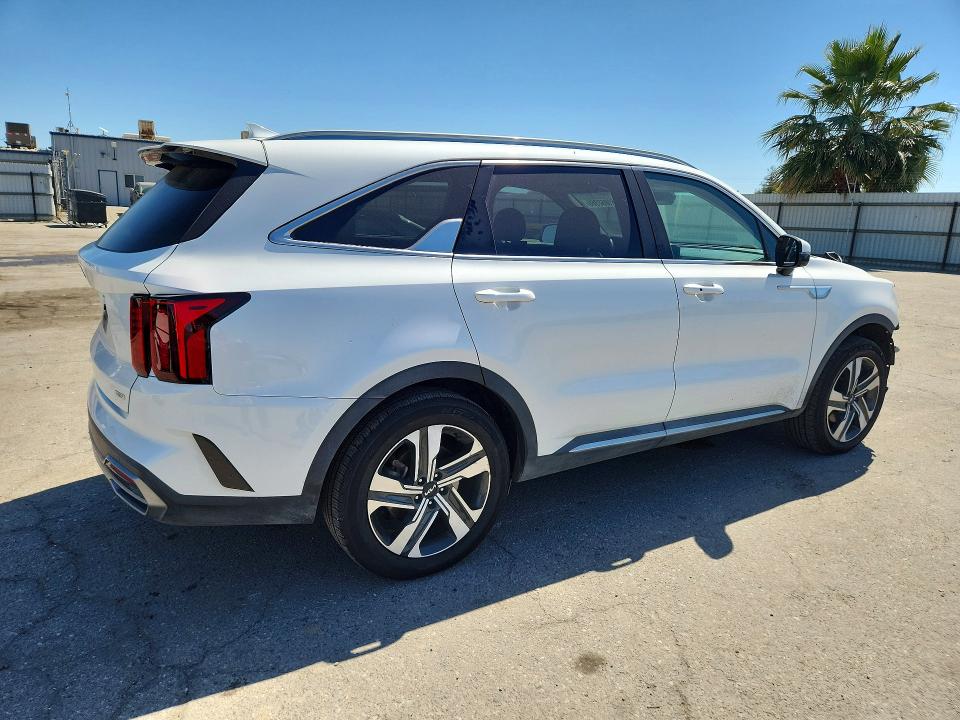 2023 Kia Sorento VIN KNDRHDLG5P5175857 COPART salvage auction — FRONT END, Ca - Salvage Certificate, sold $8,100 on 2026-07-10 (photo 3)