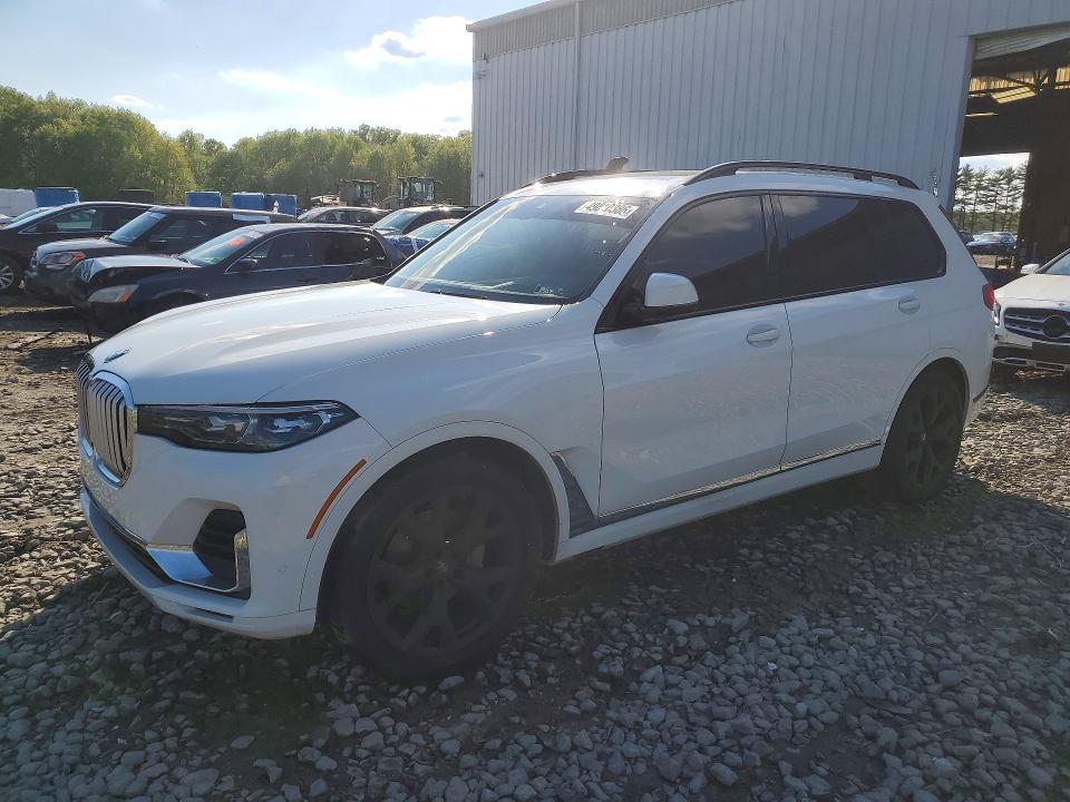 2022 BMW X7 VIN 5UXCW2C0XN9L82722 COPART salvage auction — VANDALISM, Pa - Cert Of Salvage-Theft, sold $26,750 on 2026-07-08 (photo 1)