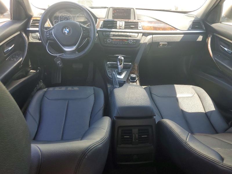 2015 BMW 3 series VIN WBA3A5G55FNS91046 COPART salvage auction — REAR END, Ca - Salvage Certificate, sold $2,450 on 2026-08-13 (photo 8)