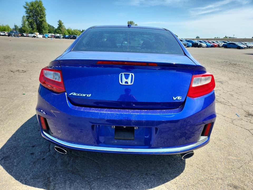 2014 Honda Accord VIN 1HGCT2B85EA005748 COPART salvage auction — FRONT END, Or - Salvage Title Certificate, sold $575 on 2026-07-27 (photo 6)