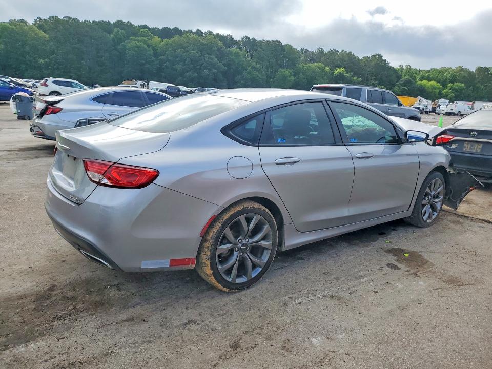 2015 Chrysler 200 VIN 1C3CCCBB4FN667853 COPART salvage auction — FRONT END, Ms - Cert Of Title-Salvaged, sold $400 on 2026-07-10 (photo 3)