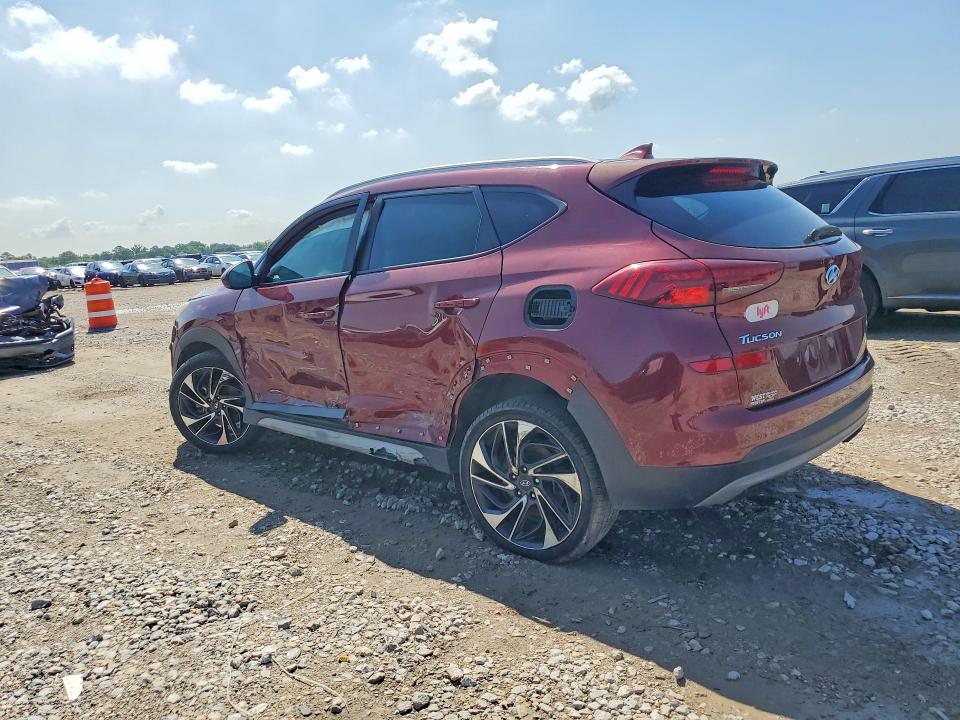 2019 Hyundai VIN KM8J33AL9KU995780 COPART salvage auction — SIDE, Tx - Certificate Of Title, sold $3,550 on 2026-07-09 (photo 2)