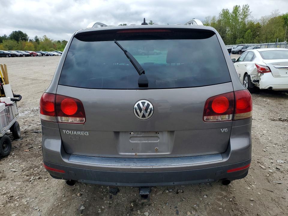 2009 Volkswagen Touareg VIN WVGBE77L49D024418 COPART salvage auction — FRONT END, Ma - Cert Of Title-Reconstrctd Coll, sold $325 on 2026-07-09 (photo 6)