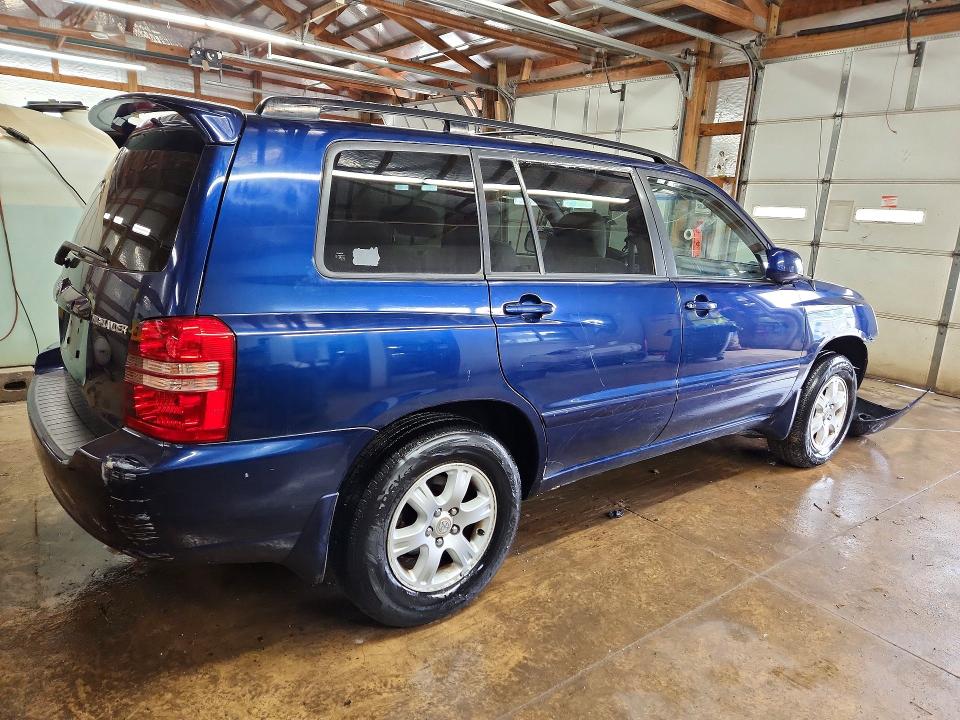 2001 Toyota Highlander VIN JTEGF21A210027326 COPART salvage auction — FRONT END, IL - SALVAGE CERTIFICATE, sold $375 on 2026-07-20 (photo 3)
