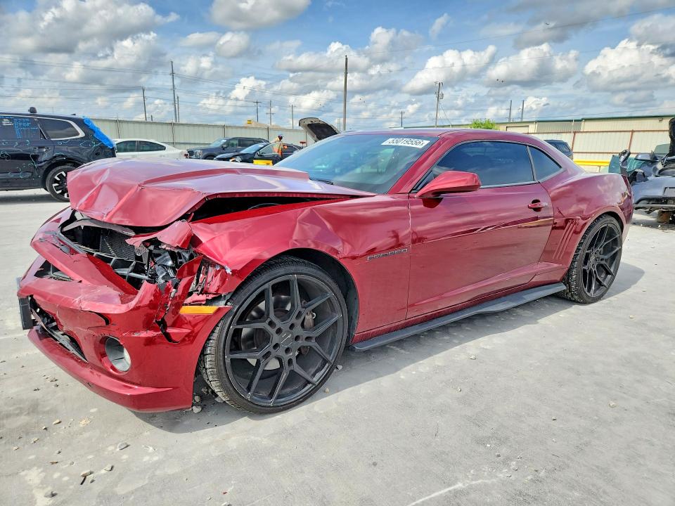 2011 Chevrolet Camaro VIN 2G1FK1EJ6B9171266 COPART salvage auction — FRONT END, Tx - Salvage Vehicle Title, sold $7,200 on 2026-07-18 (photo 1)