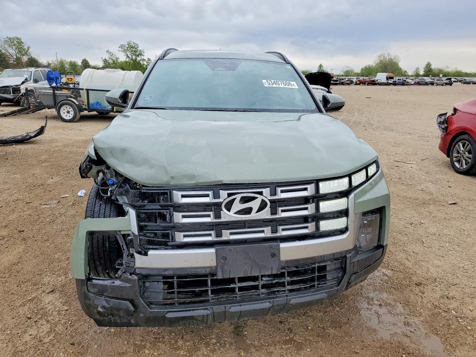2026 Hyundai Santa cruz VIN 5NTJBDDE6TH162073 COPART salvage auction — FRONT END, Il - Salvage Certificate, sold $9,500 on 2026-07-09 (photo 5)