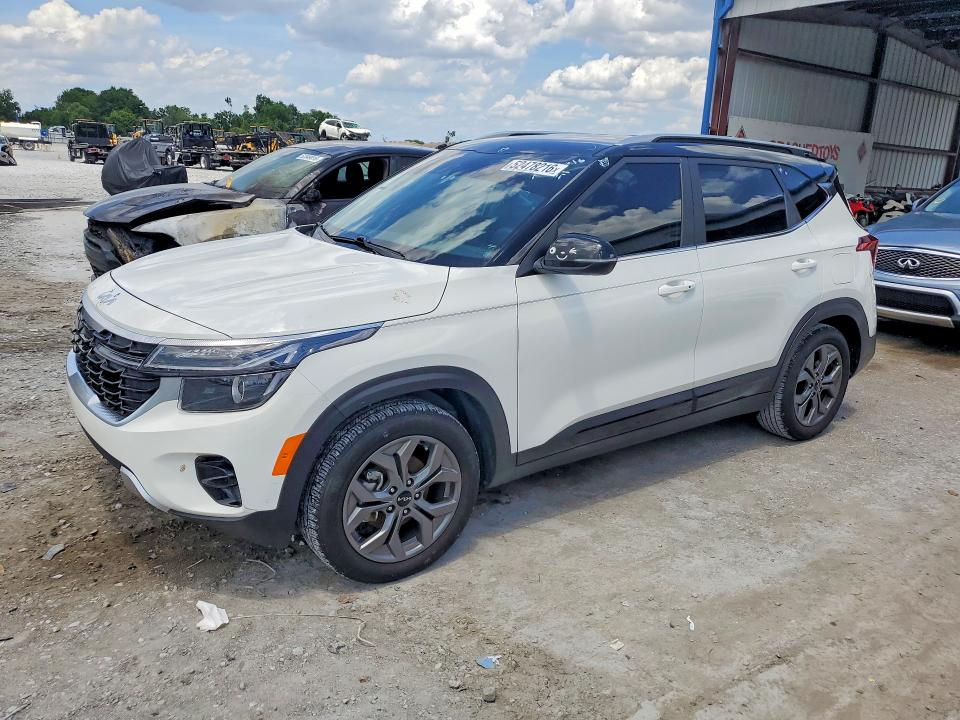 2024 Kia Seltos VIN KNDEU2AA8R7572127 COPART salvage auction — REAR END, Fl - Certificate Of Destruction, sold $5,700 on 2026-07-17 (photo 1)
