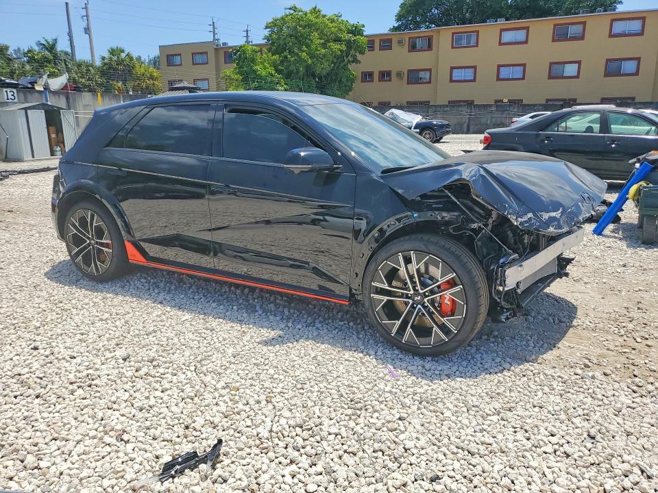 2025 Hyundai Ioniq VIN KM8KNDA89SU009342 COPART salvage auction — FRONT END, Fl - Cert Of Title Slvg Rebuildable, sold $10,500 on 2026-07-07 (photo 4)