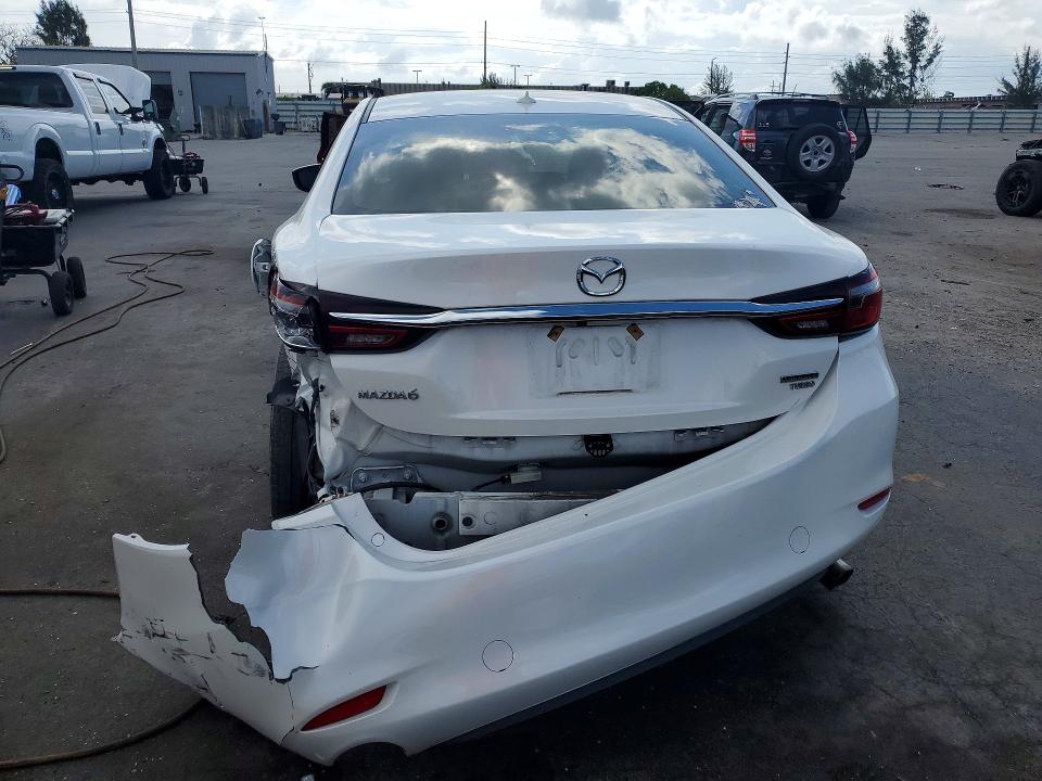 2021 Mazda 6 VIN JM1GL1TY9M1615210 COPART salvage auction — REAR END, Fl - Cert Of Title Slvg Rebuildable, sold $4,350 on 2026-07-06 (photo 6)