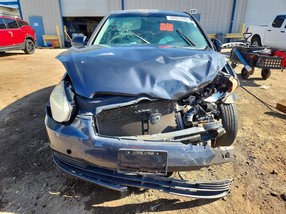 2008 Hyundai Accent VIN KMHCN46C48U180297 COPART salvage auction — FRONT END, Nm - Cert Of Title-Salvage, sold $200 on 2026-07-20 (photo 5)
