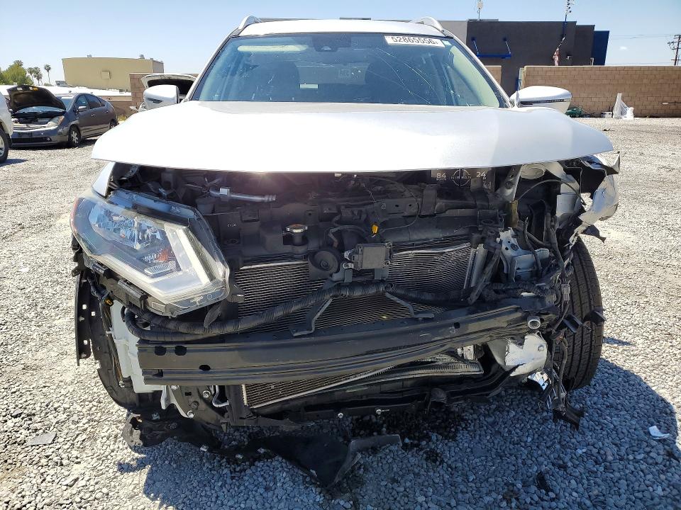 2020 Nissan Rogue VIN JN8AT2MTXLW032410 COPART salvage auction — FRONT END, Ca - Salvage Certificate, sold $2,100 on 2026-07-08 (photo 5)