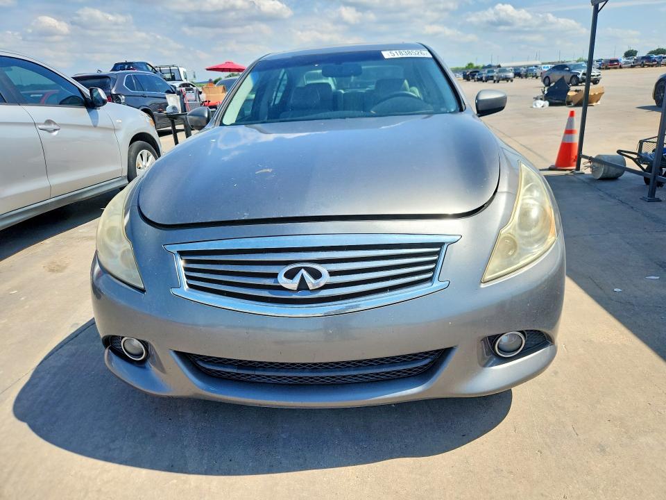 2012 Infiniti G VIN JN1CV6AP8CM620415 COPART salvage auction — REAR END, Tx - Salvage Vehicle Title, sold $1,400 on 2026-07-16 (photo 5)