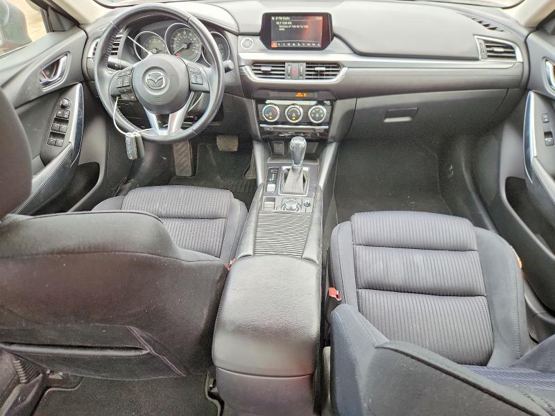 2016 Mazda 6 VIN JM1GJ1U52G1407376 COPART salvage auction — HAIL, Ks - Cert Of Title-Salvage, sold $1,950 on 2026-07-08 (photo 8)