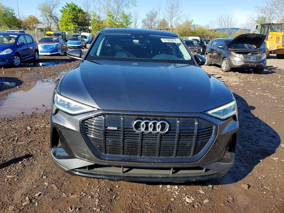 2021 Audi E-tron VIN WA11AAGE0MB012341 COPART salvage auction — REAR END, Pa - Certificate Of Salvage, sold $13,800 on 2026-07-13 (photo 5)