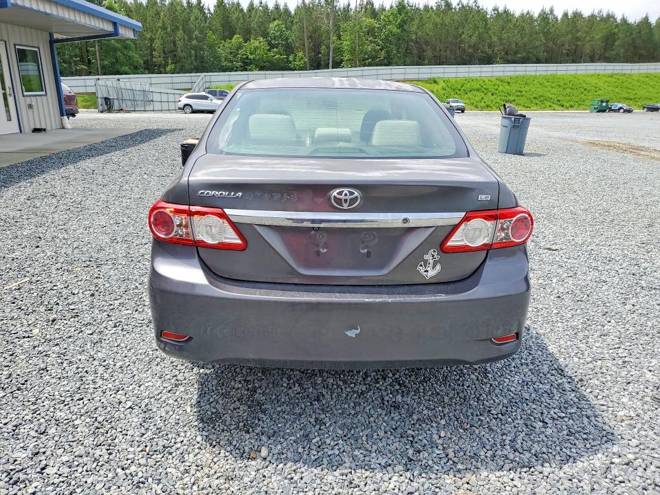 2011 Toyota Corolla VIN JTDBU4EE9B9156769 COPART salvage auction — FRONT END, Nc - Salvage Certificate Of Title, sold $2,000 on 2026-07-09 (photo 6)