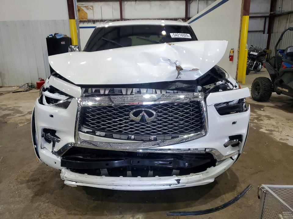 2021 Infiniti Qx80 VIN JN8AZ2BE7M9269214 COPART salvage auction — FRONT END, Ky - Cert Of Title-Salvage, sold $12,300 on 2026-07-22 (photo 5)