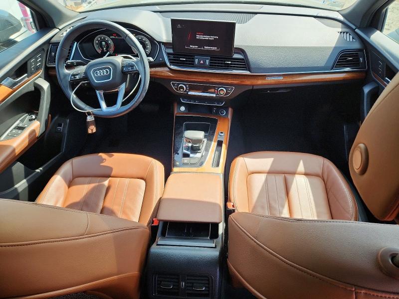 2022 Audi Q5 VIN WA1EAAFY4N2099756 COPART salvage auction — FRONT END, Ma - Cert Of Title-Salvage, sold $13,800 on 2026-07-15 (photo 8)