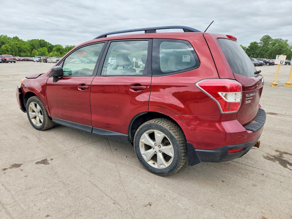 2015 Subaru Forester VIN JF2SJABC5FH580053 COPART salvage auction — FRONT END, Pa - Cert Of Salv-R=Reconstructed, sold $650 on 2026-07-09 (photo 2)