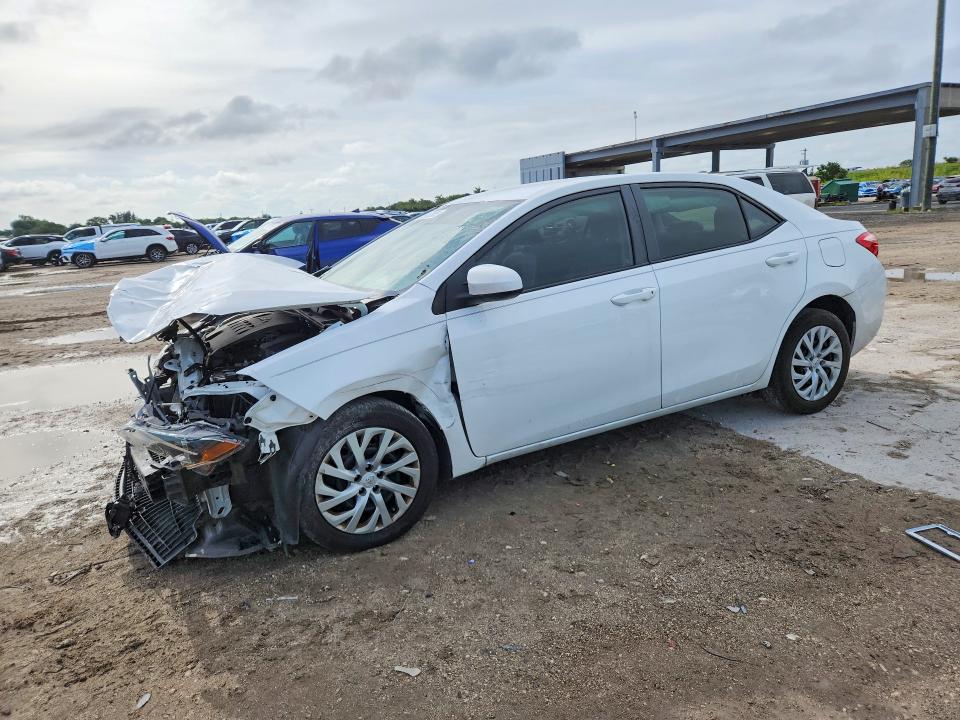2019 Toyota Corolla VIN 5YFBURHE3KP935264 COPART salvage auction — FRONT END, Fl - Cert Of Title Slvg Rebuildable, sold $2,900 on 2026-07-14 (photo 1)
