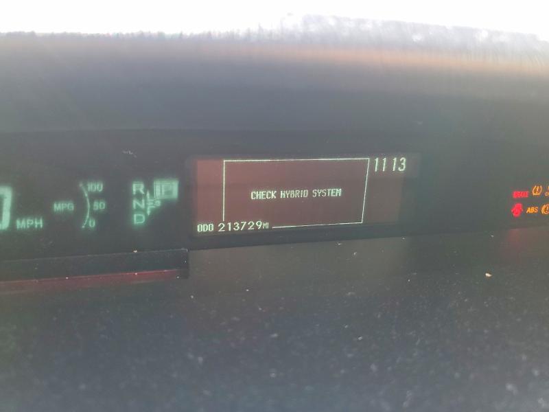 2011 Toyota Prius VIN JTDKN3DU1B5320796 COPART salvage auction — FRONT END, Ut - Salvage Certificate, sold $2,150 on 2026-08-03 (photo 9)