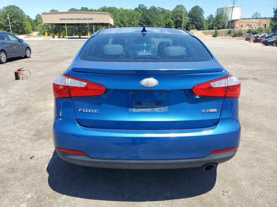 2014 Kia Forte VIN KNAFX4A84E5052384 COPART salvage auction — FRONT END, Sc - Cert Of Title-Salvage, sold $1,000 on 2026-07-17 (photo 6)