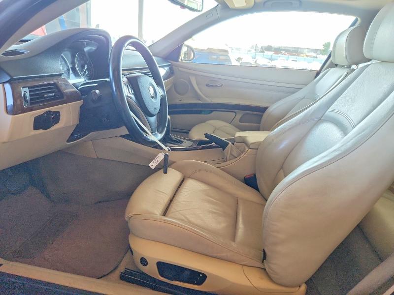 2007 BMW 3 series VIN WBAWV13597PK48206 COPART salvage auction — Burn Engine, CA - NON-REPAIRABLE VEHICLE CERT, sold $650 on 2026-07-20 (photo 7)