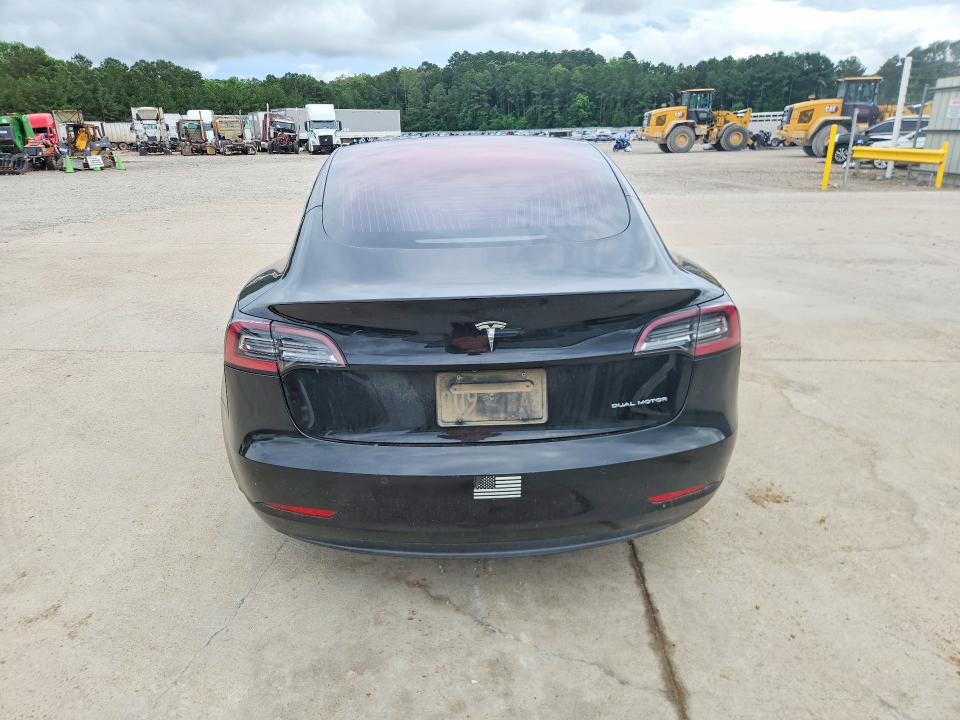 2019 Tesla Model 3 VIN 5YJ3E1EA6KF332180 COPART salvage auction — FRONT END, Ms - Cert Of Title-Salvaged, sold $6,800 on 2026-07-17 (photo 6)