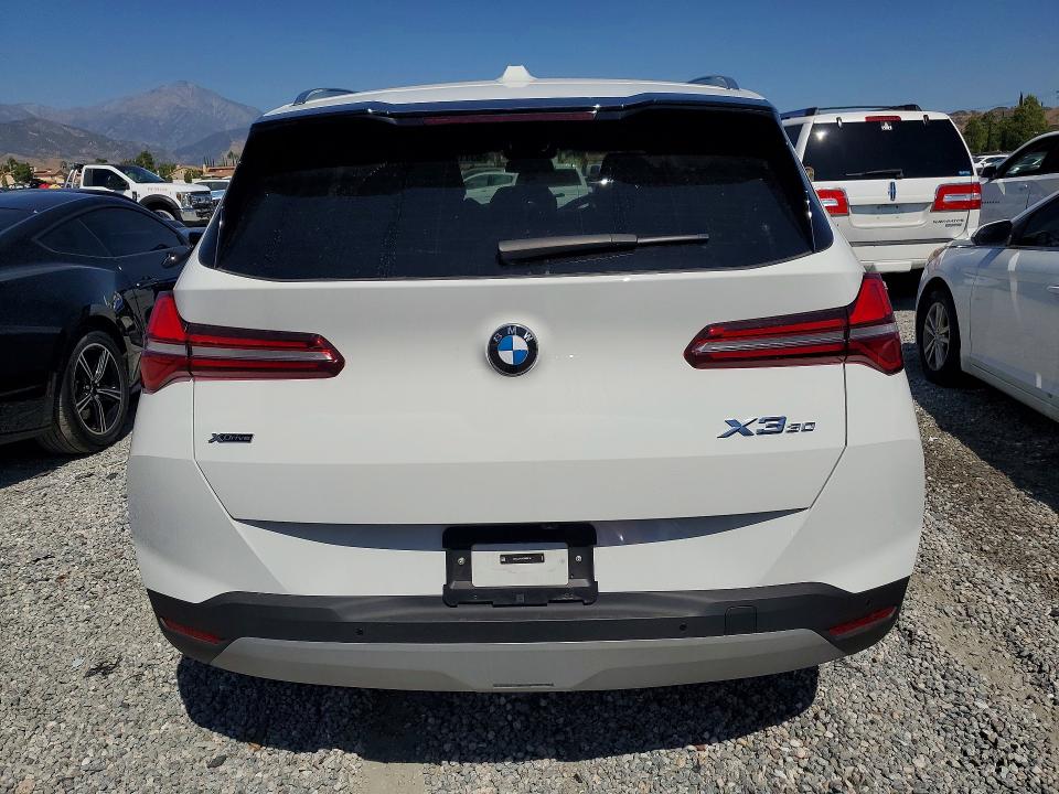 2025 BMW X3 VIN 5UX53GP01S9029161 COPART salvage auction — FRONT END, Ca - Salvage Certificate, sold $24,800 on 2026-07-15 (photo 6)
