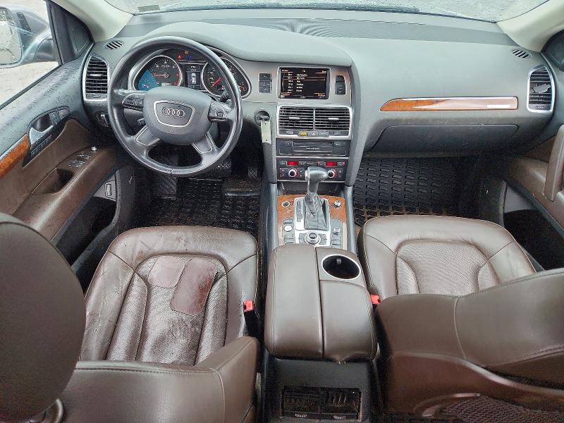 2013 Audi Q7 VIN WA1VMAFE3DD013112 COPART salvage auction — MINOR DENT/SCRATCHES, Va - Dealer Only Clean Title (P), sold $3,950 on 2026-07-29 (photo 8)