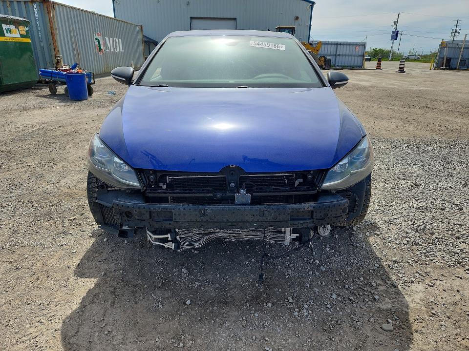 2019 Volkswagen Golf VIN WVWWA7AU7KW119990 COPART salvage auction — FRONT END, On - Permit Salvage (P), sold $5,500 on 2026-07-21 (photo 5)
