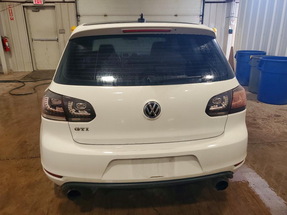 2013 Volkswagen Gti VIN WVWED7AJ7DW124263 COPART salvage auction — FRONT END, PA - CERT OF TITLE, sold $3,050 on 2026-07-16 (photo 6)