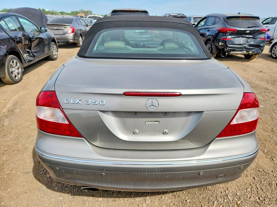 2006 Mercedes-benz Clk-klasse VIN WDBTK56G26T068542 COPART salvage auction — FRONT END, IL - SALVAGE CERTIFICATE, sold $250 on 2026-07-28 (photo 6)