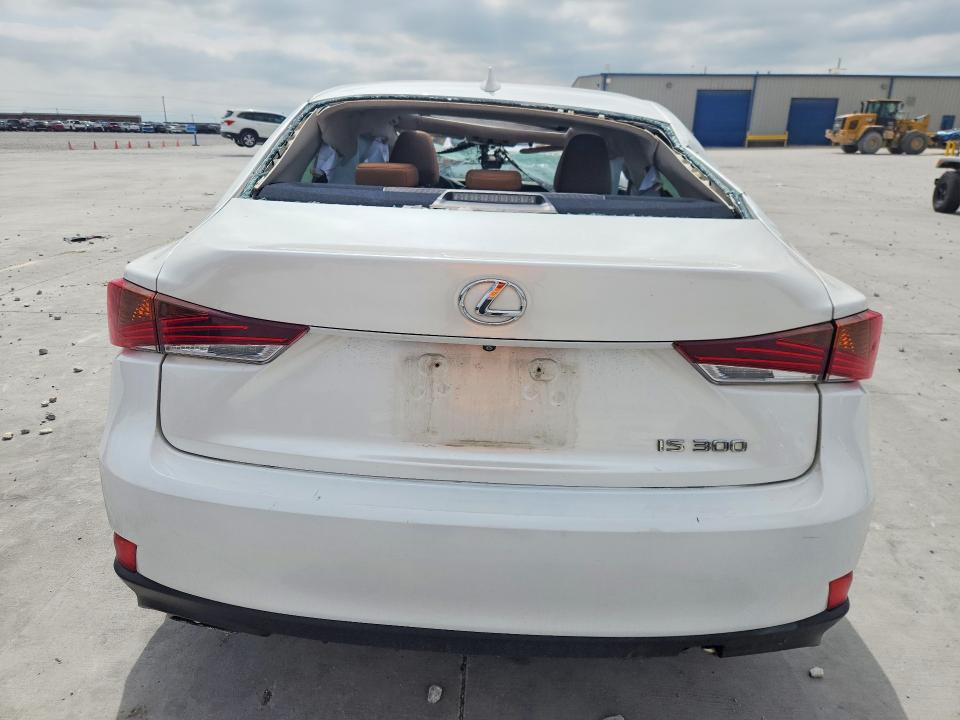 2018 Lexus Is VIN JTHBA1D27J5075210 COPART salvage auction — FRONT END, Tx - Salvage Vehicle Title, sold $1,650 on 2026-07-10 (photo 6)